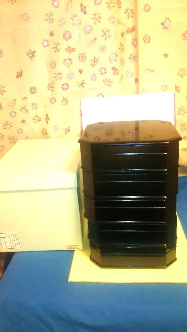 縁高、真塗木製、2番