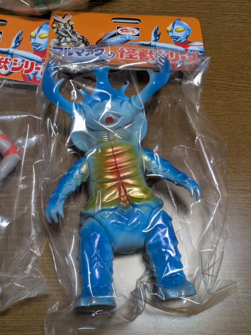 全5種 ブルマァク 怪獣シリーズ 昭和レトロカラー バルタン ゴモラ