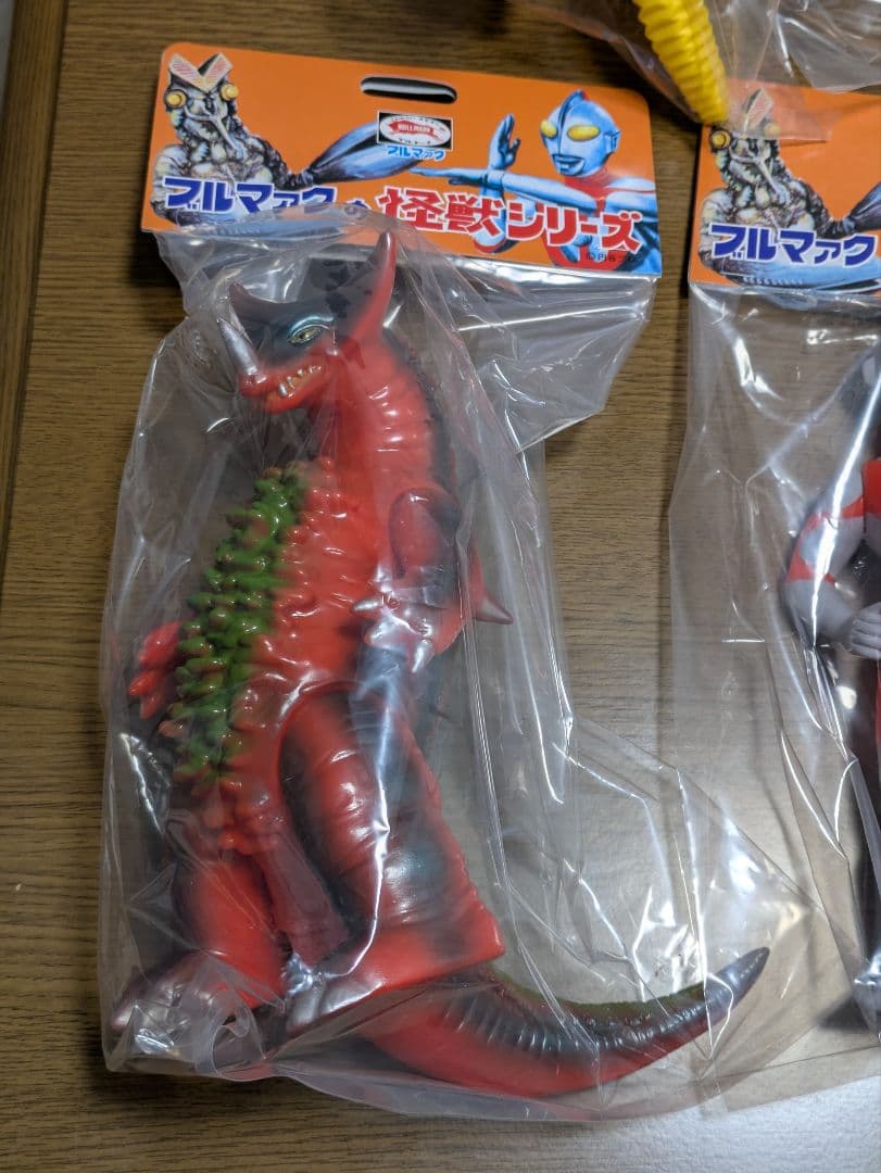 全5種 ブルマァク 怪獣シリーズ 昭和レトロカラー バルタン ゴモラ