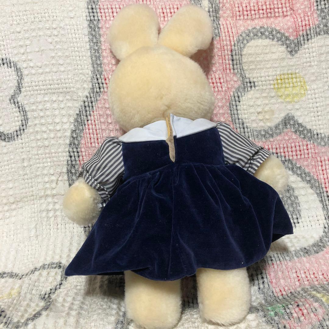 昭和レトロ ヴィンテージ KHオオイケ OIKE ウサギ ぬいぐるみ 中古品