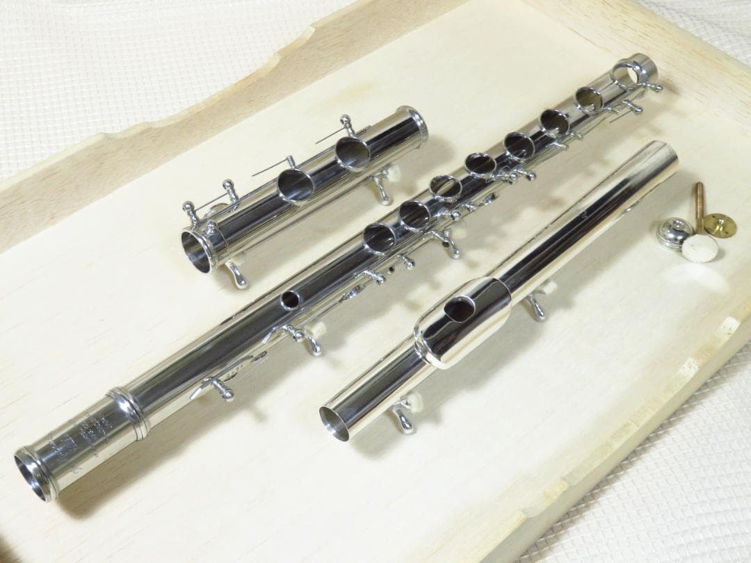 メンテナンス済　フルート　頭部管銀製　オールド・ムラマツ　Muramatsu