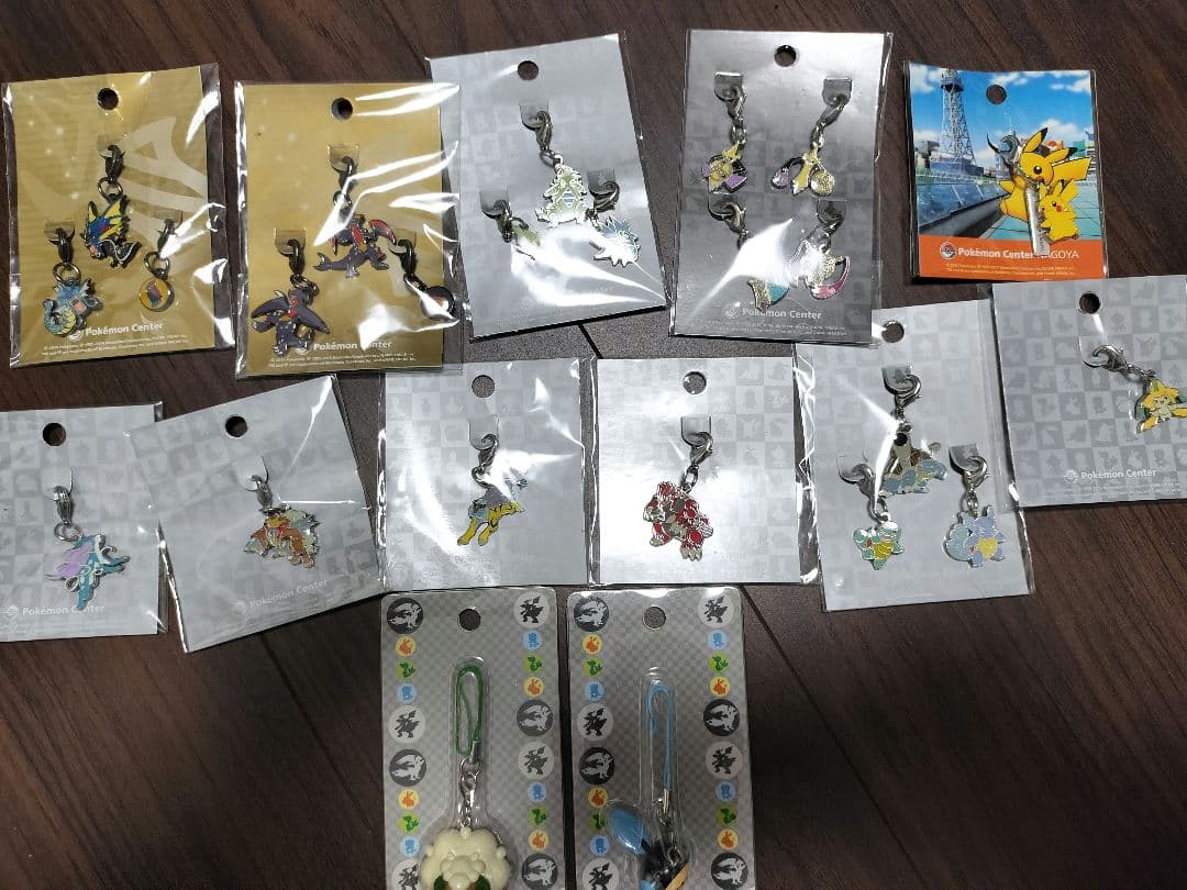 ポケモン メタルチャーム　ストラップ　キーホルダー Pokemon（ポケモン） ポケモンセンターオリジナル 全国ずかん メタル