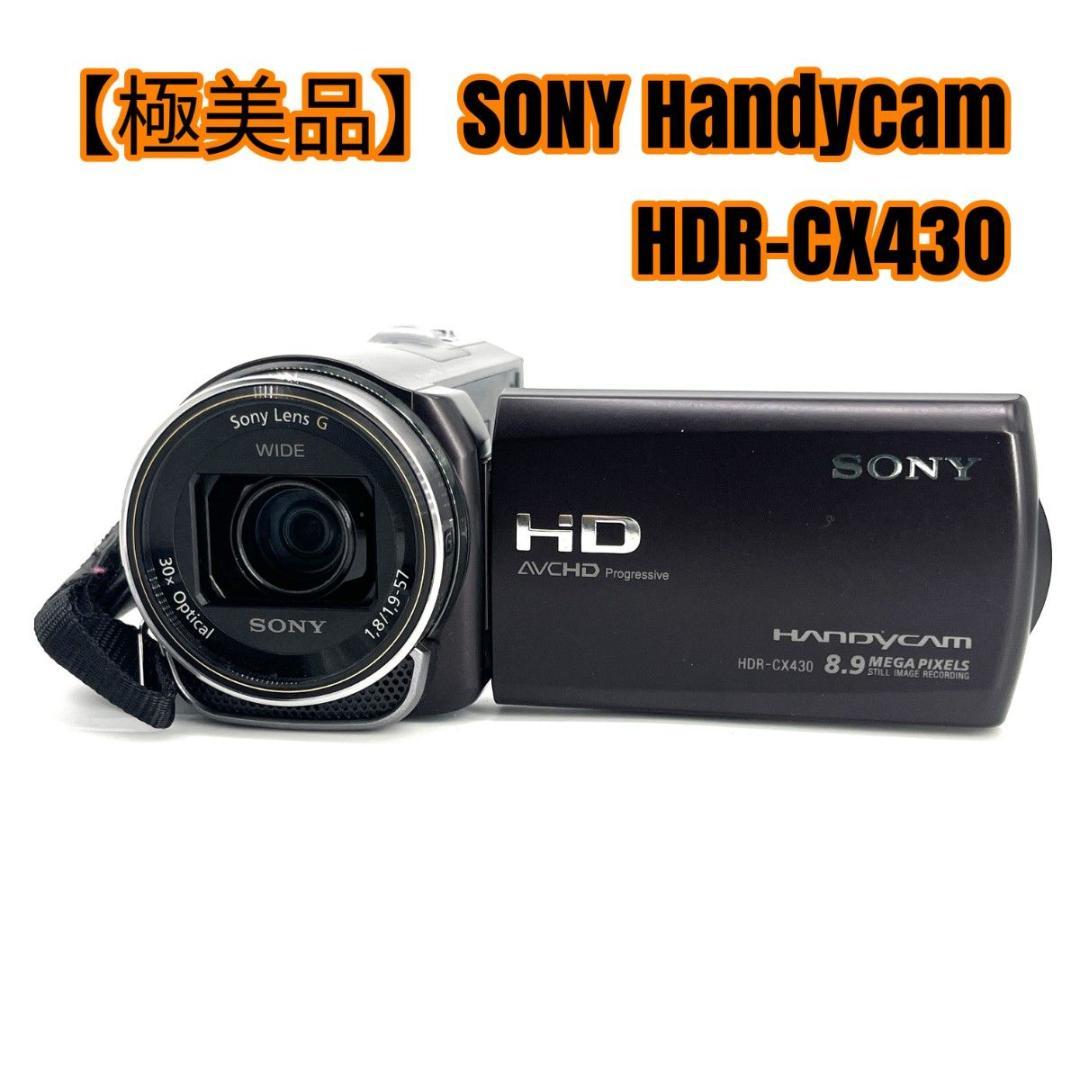 【極美品】SONY Handycam HDR-CX430