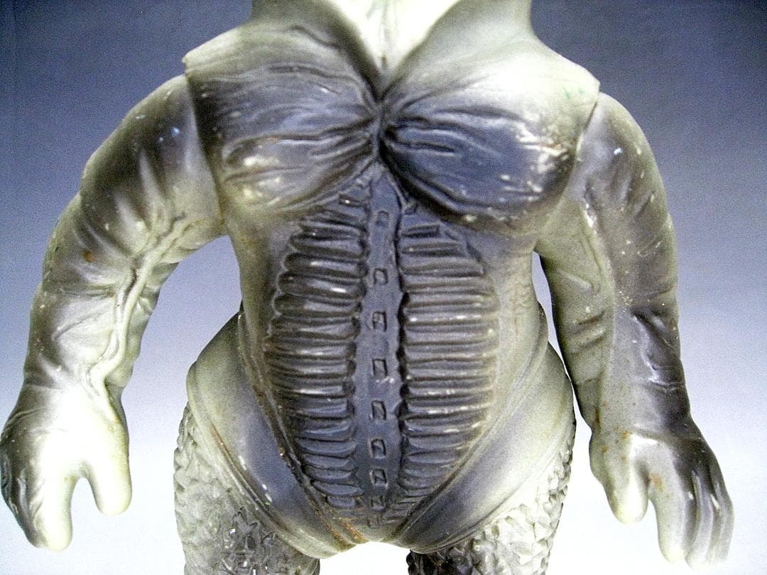 当時物 #ブルマァク #メフィラス星人 #ソフビ #足裏落書き有 #マルサン