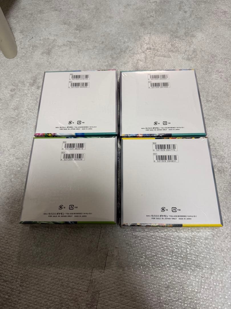 ポケモンカードゲーム 4box - メルカリ