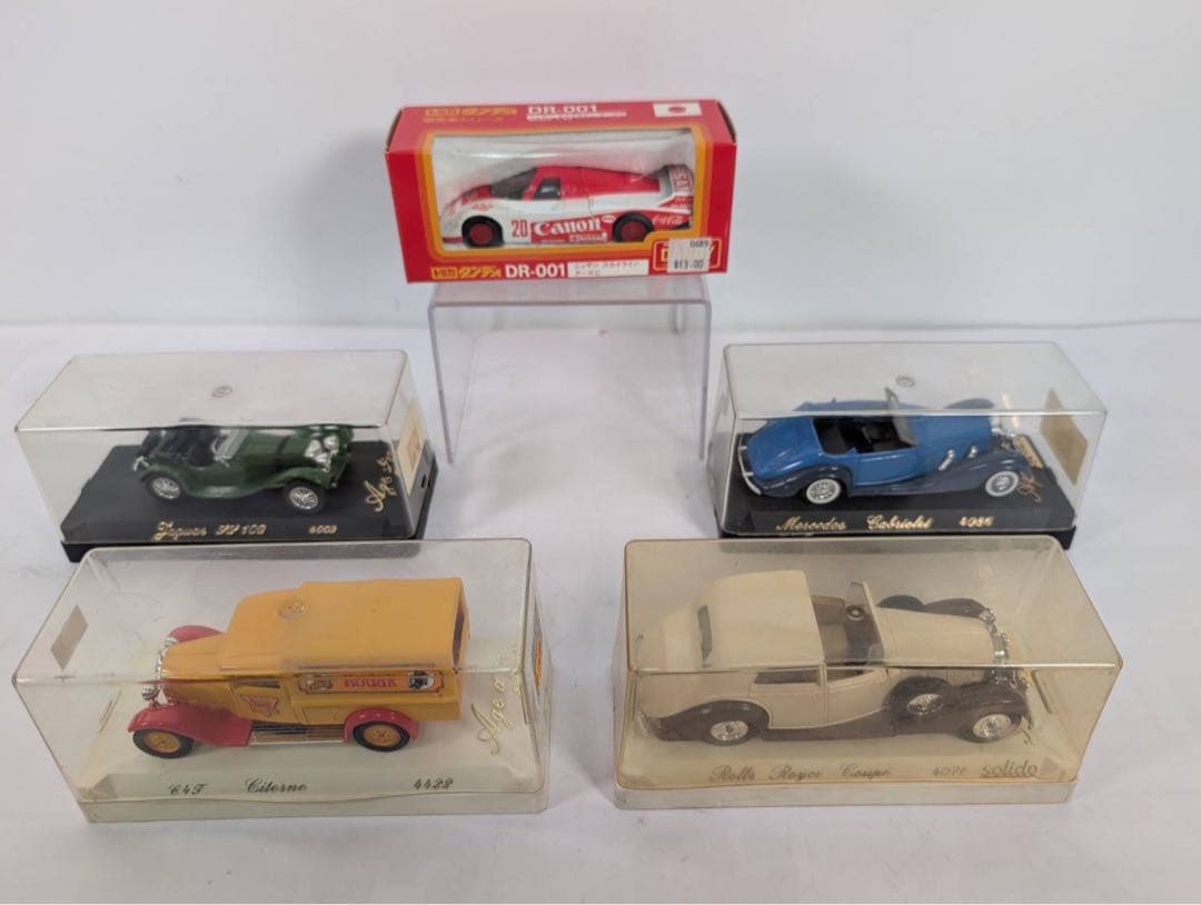 【絶版・激レア】ミニカー　海外製　アンティークカー　レトロカー　5台セット 楽天市場】ブリキカー クラシックカー アンティーク レトロ 模型