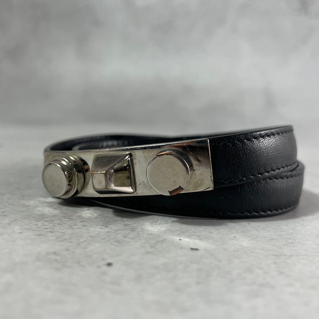 入手困難✨ サンローランパリ ブレスレット スタッズ エディ期 メンズ レザー