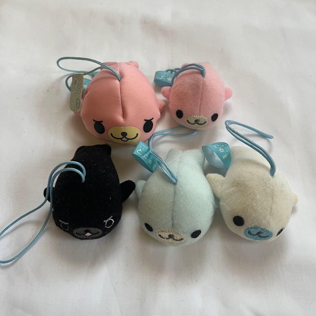 まめゴマ ストラップ セット5点 まめごま サンエックス - メルカリ