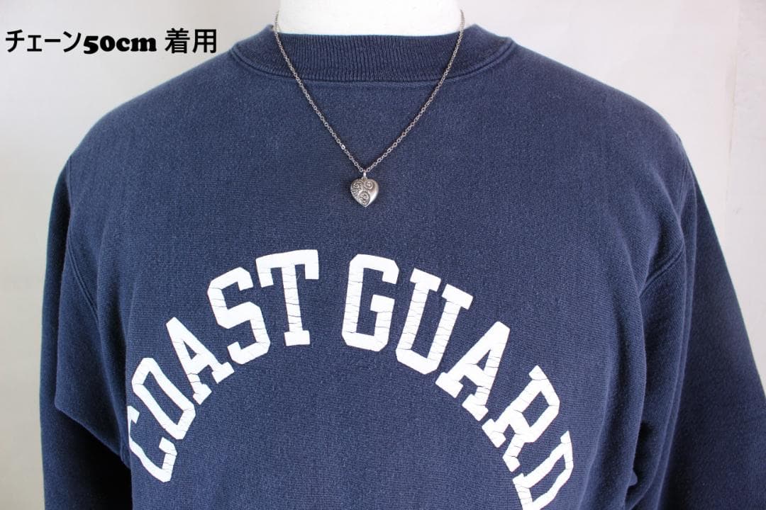 30s スウィートハートジュエリー WW2 シルバー 勿忘草 渦巻 スクロール