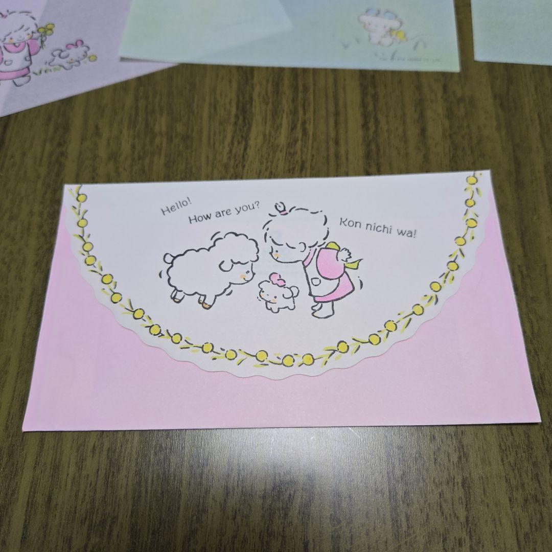 昭和レトロ サンリオ タイニーポエム 風の子さっちゃん レターセット