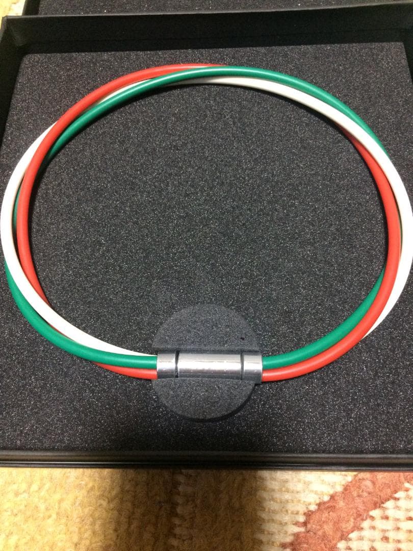 SEV Looper ネックレス type 3M 緑×赤×白 サイズ44cm