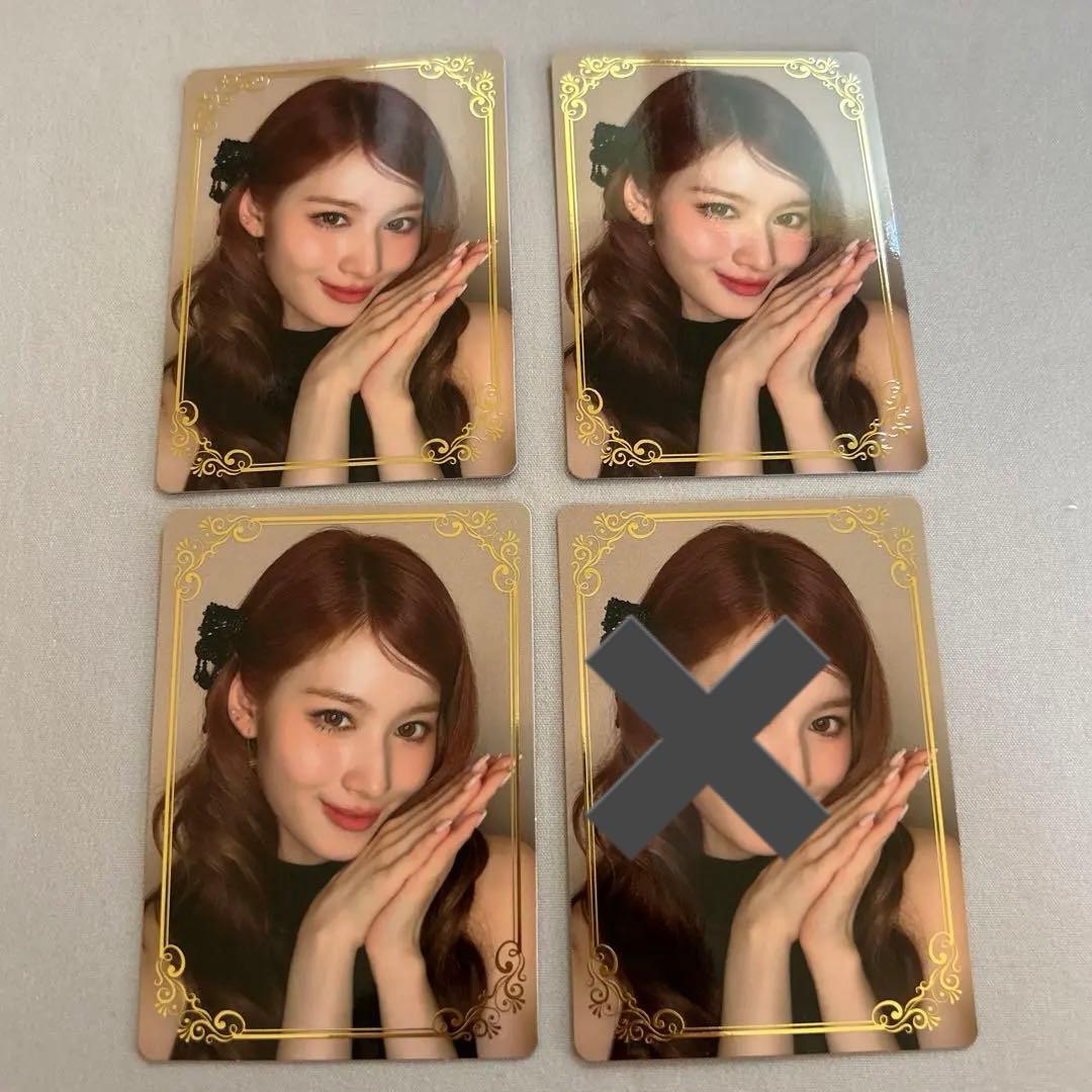 TWICE MISAMO PLAY 箔押し　ラキドロ トレカ　サナ　SANA