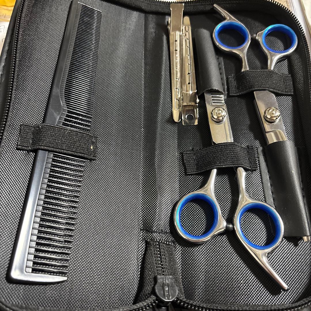 散髪用シザーセット 17cm/7cm - メルカリ