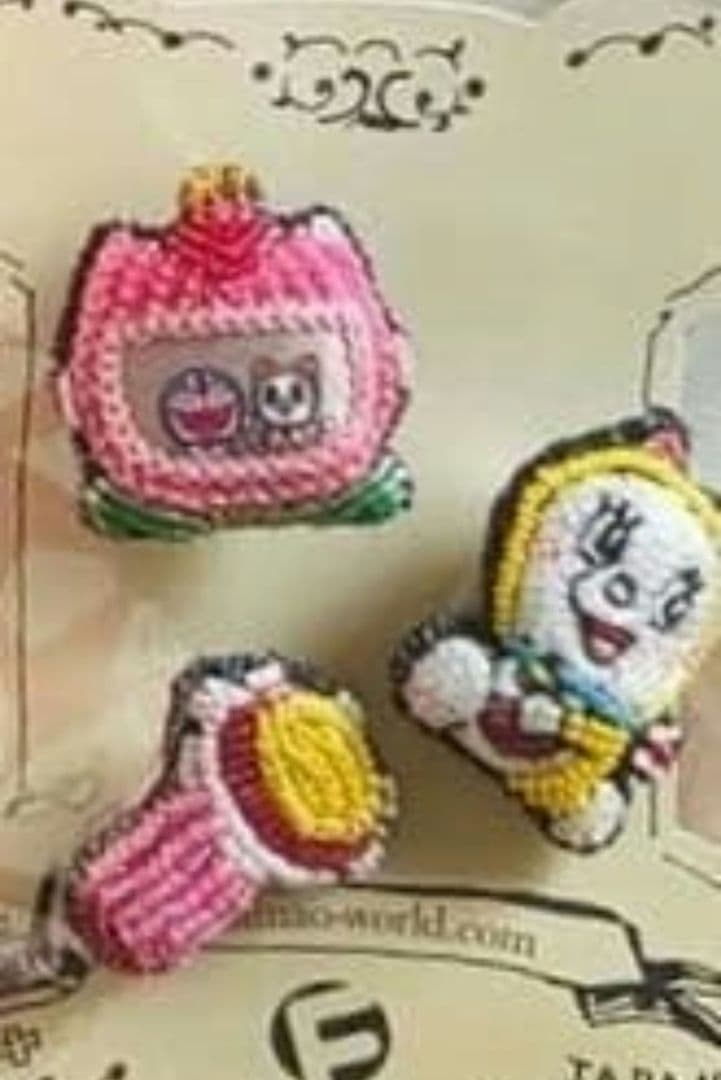 ドラえもんドラミちゃん刺繍ブローチ 藤子不二雄ミュージアム