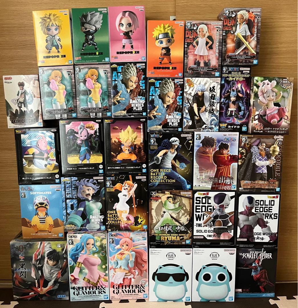 プライズ フィギュア まとめ売り 新作有り 36点 ワンピース NARUTO 他