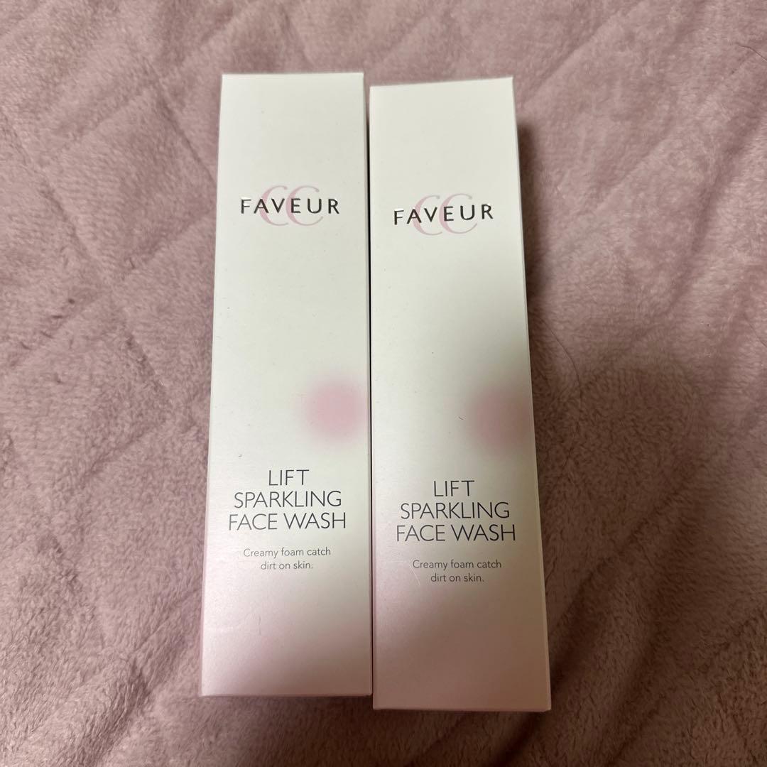 未開封☆FAVEUR LIFT SPARKLING FACE WASH 120g