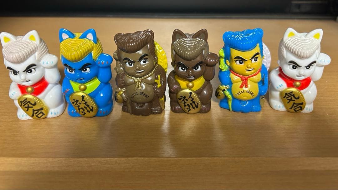 ゴッコ堂 GOCCODO NATAL DESIGN まね気合田くん　たぬ気田くん