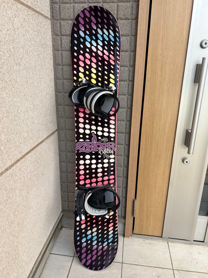 スノーボード板、ビンディングセット　レディース　146cm 初心者