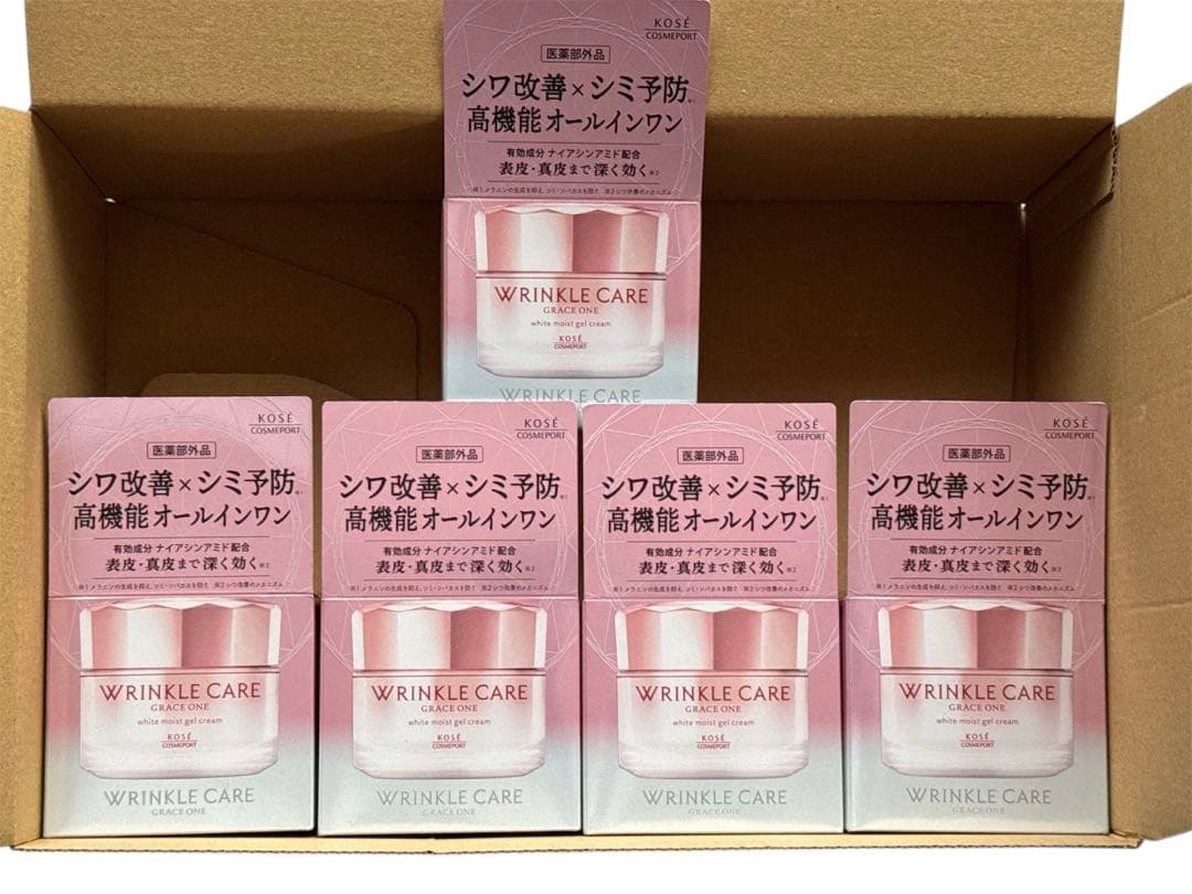 グレイスワン リンクルケア ホワイトモイストジェルクリーム 100g