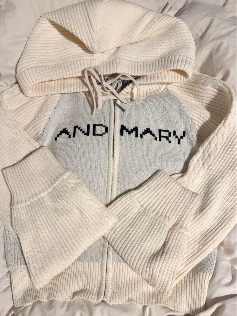 ANDMARY Jeniffer knit hoodie set - メルカリ
