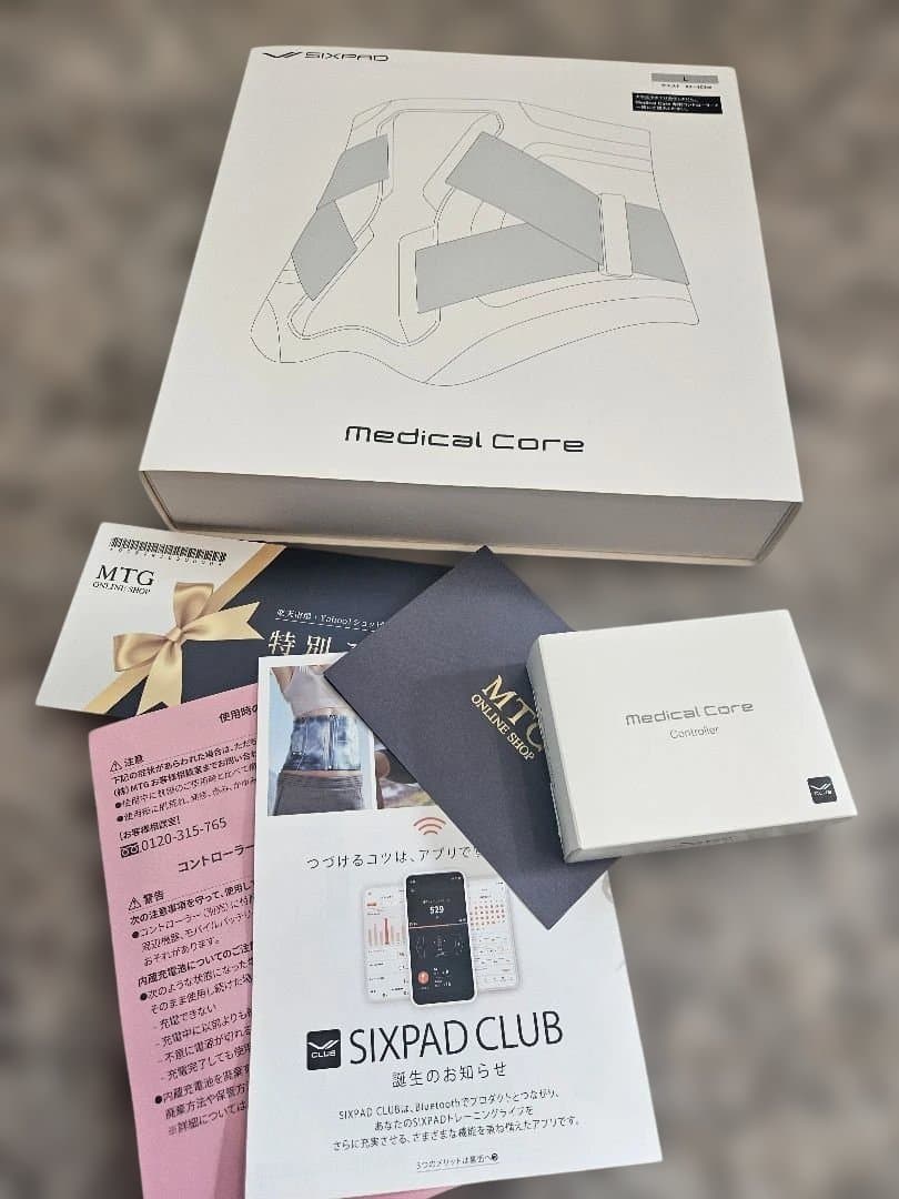 SIXPAD Medical Core セット☆6回使用 Lサイズ