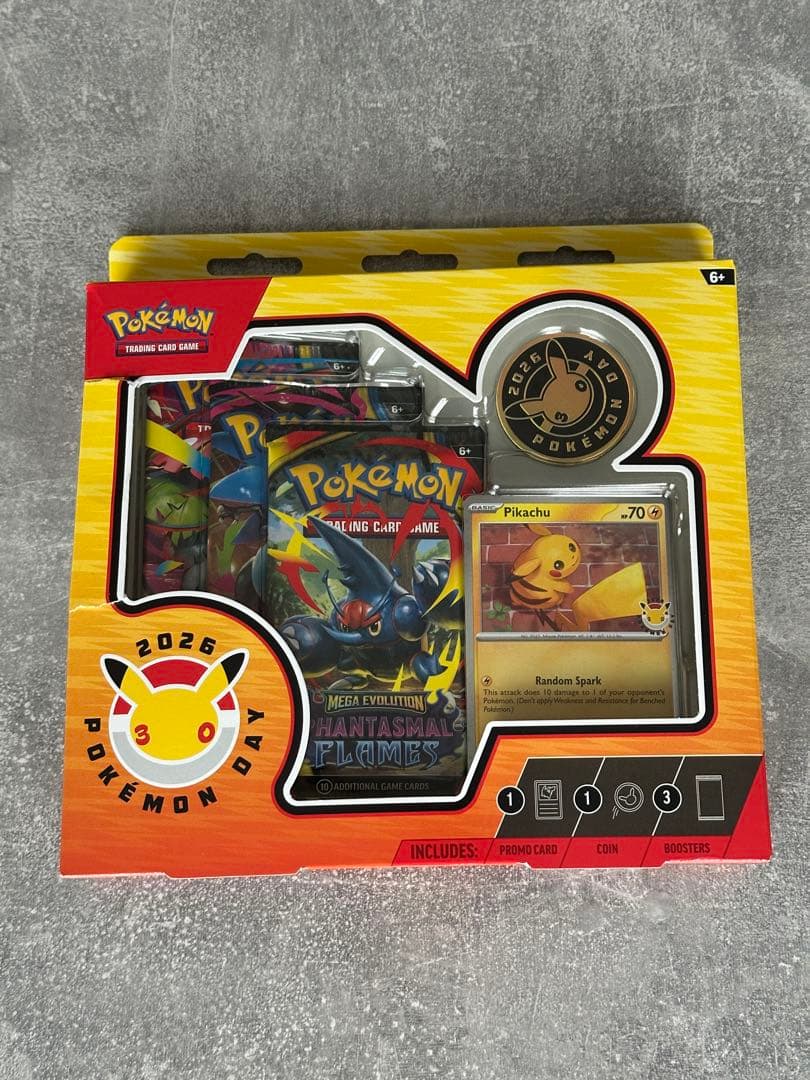 100%正規品　イギリス購入品　ポケモンデイ2026 Pokemon day