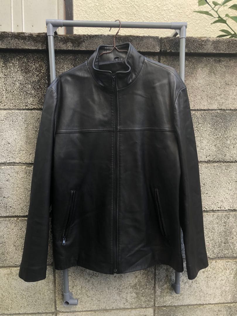 Wind Armor 黒 レザージャケット LL