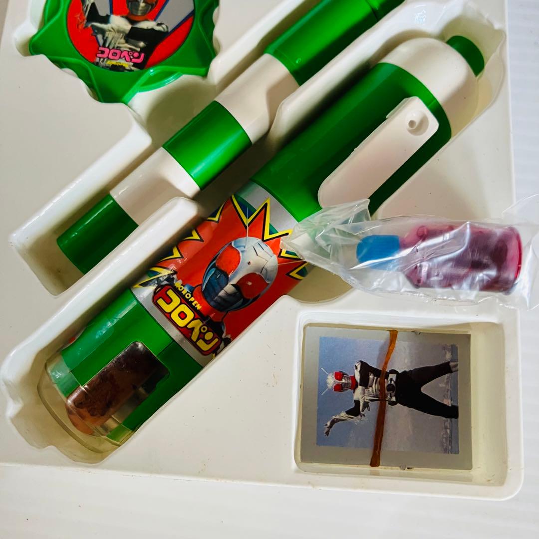 当時物 ポピー 仮面ライダー スーパー1 コロペン バッチ スタンプ