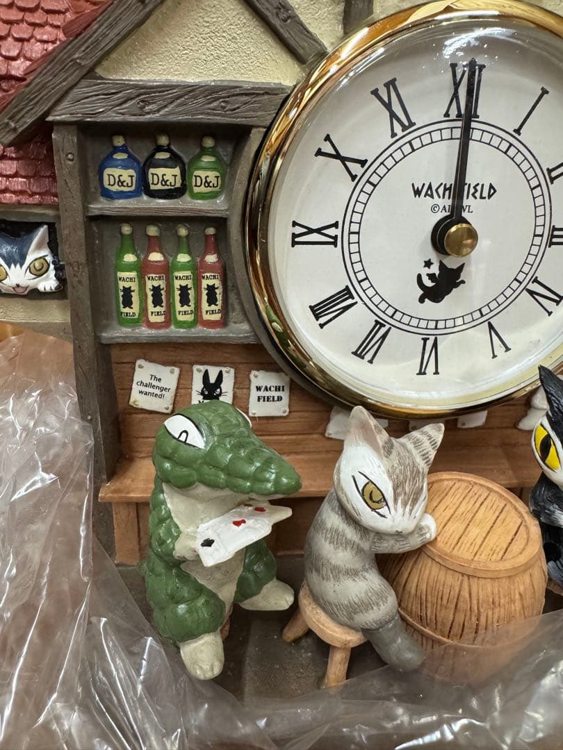 新品未使用】わちふぃーるど ハビーの酒場 置き掛け時計 激レア - メルカリ