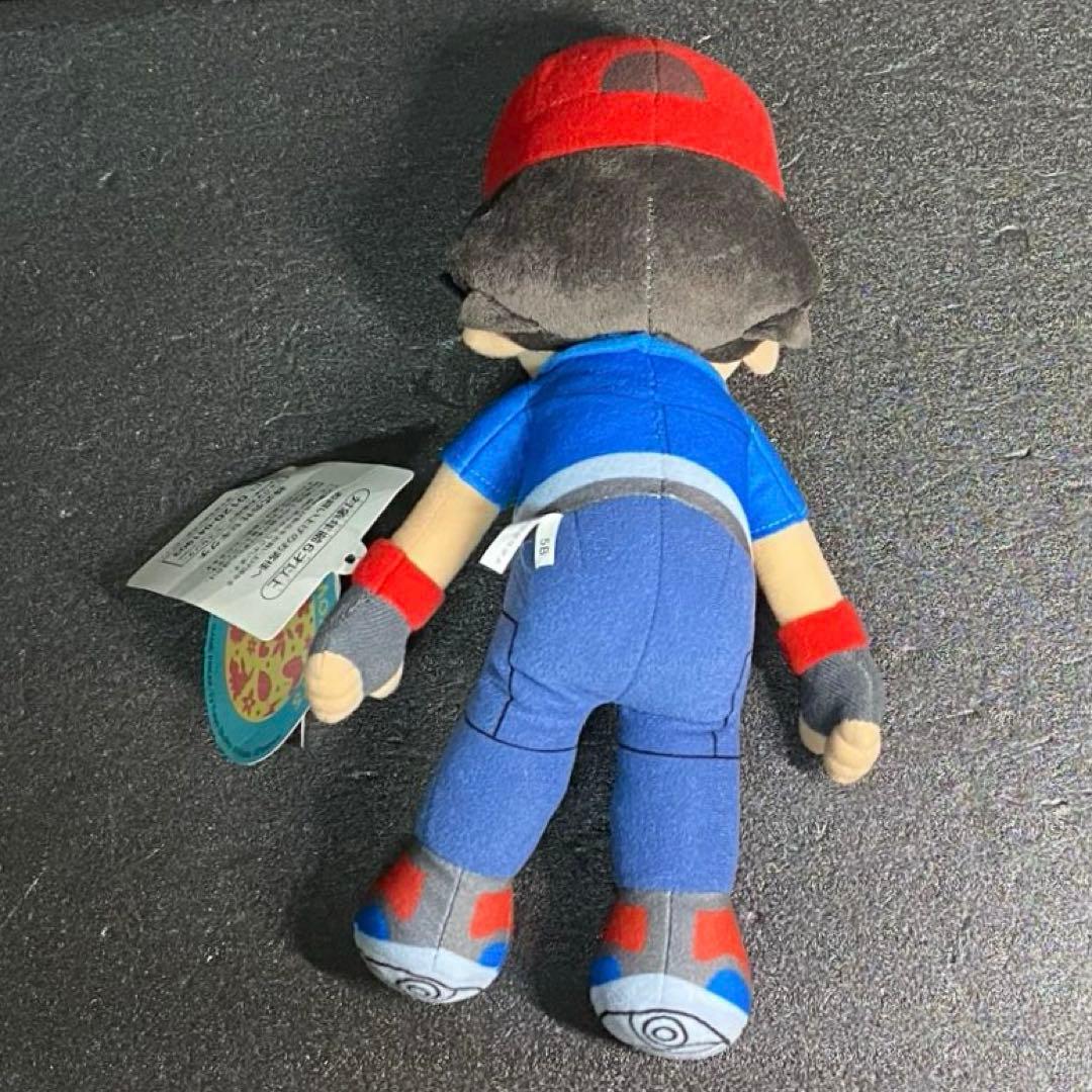 ポケモン サトシ タグ付き ぬいぐるみ カロス地方 セキグチ Sekiguchi