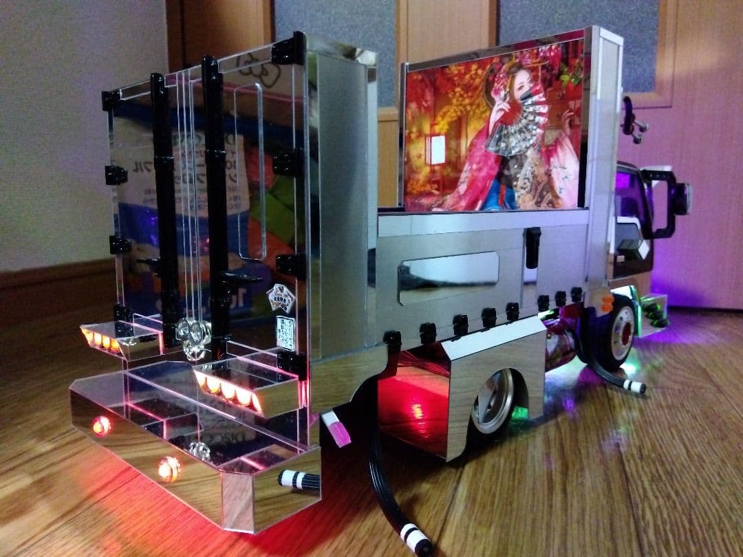 梨くんさん専用）ムネトラ模型 カクキャンターデコトララジコン - メルカリ