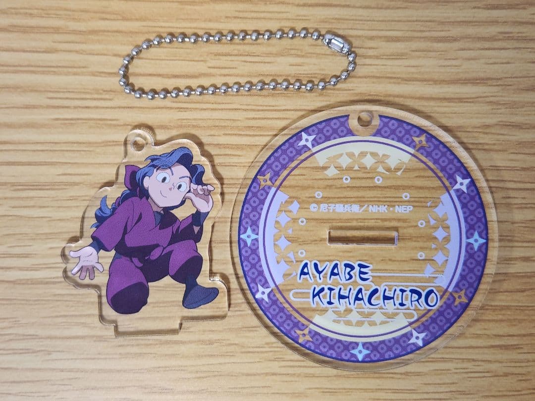 忍たま乱太郎 綾部喜八郎 ジョイポリス アクリルスタンドキーホルダー