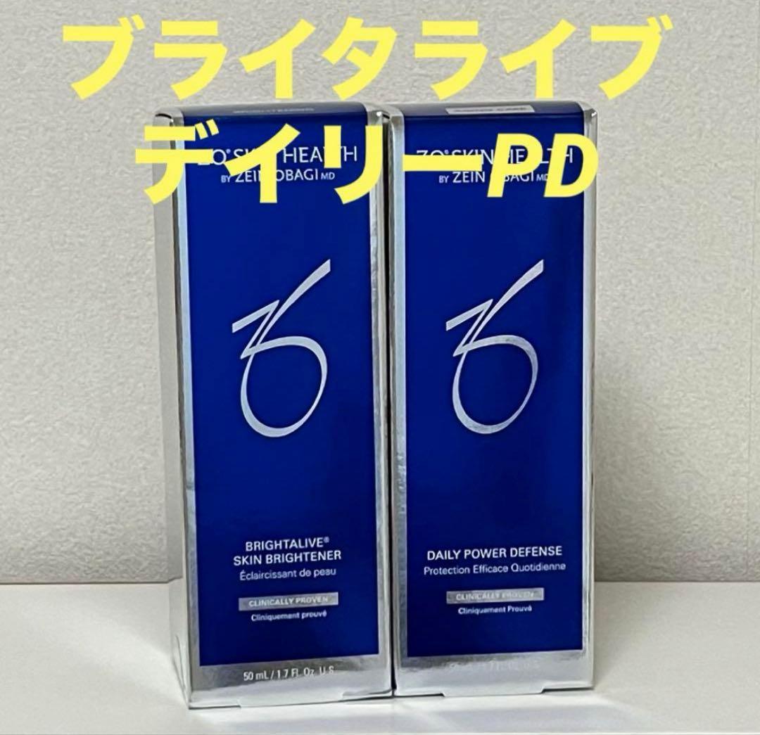 ゼオスキン　デイリーPD＆ブライタライブ