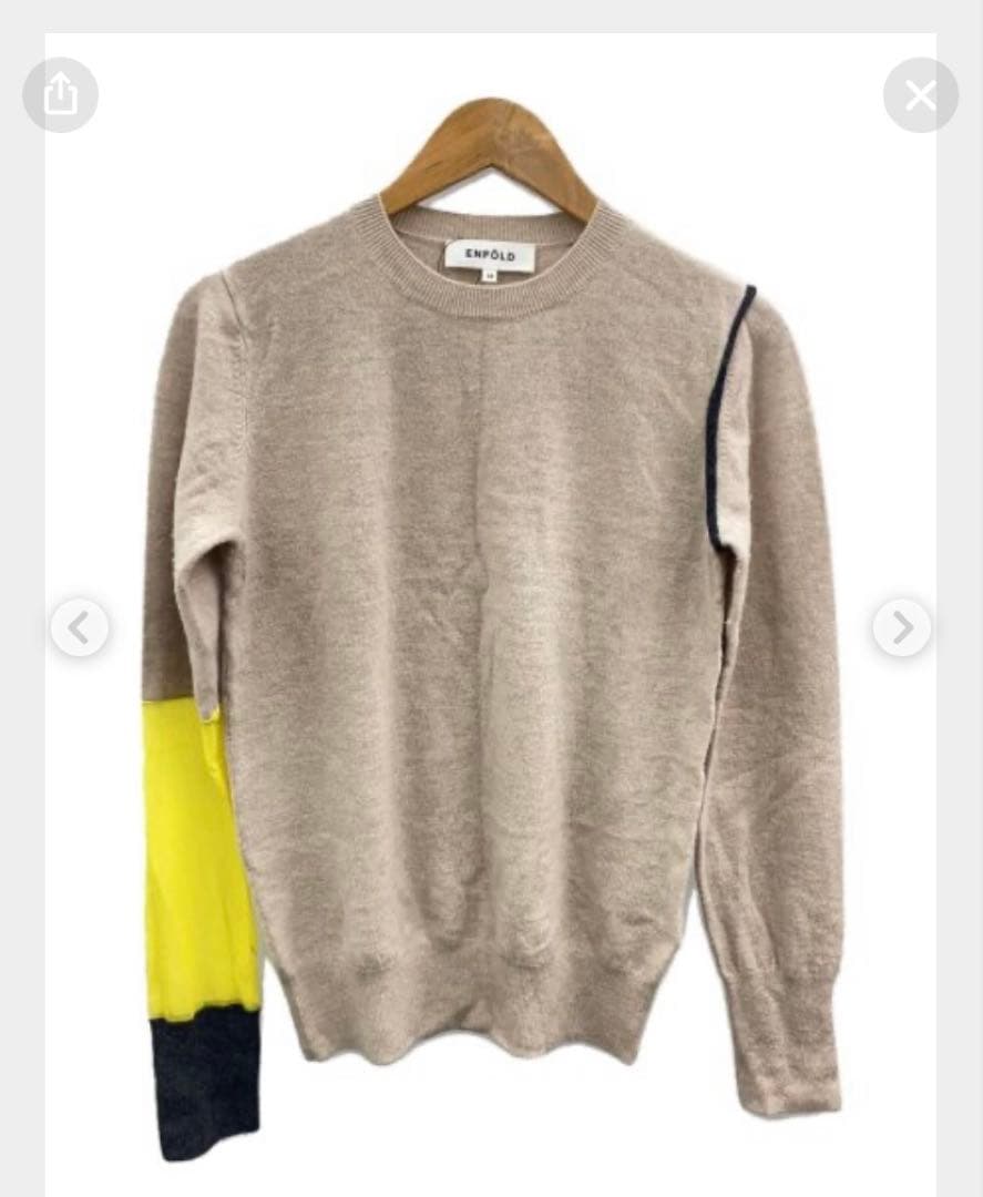 ENFOLD ニットセーター 長袖 38 TOGA HYKE