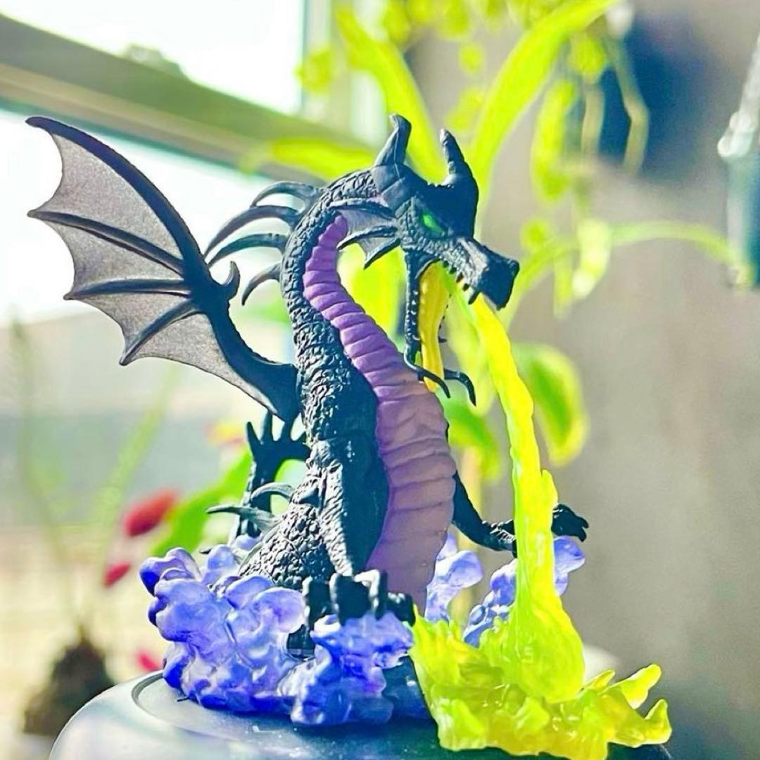 超絶造形 マレフィセント ディズニーヴィランズ ガチャガチャ ドラゴン
