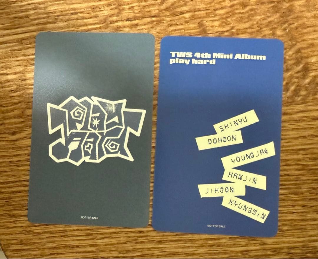 TWS playhard トレカ TSUTAYA ラキドロ ジフン - メルカリ