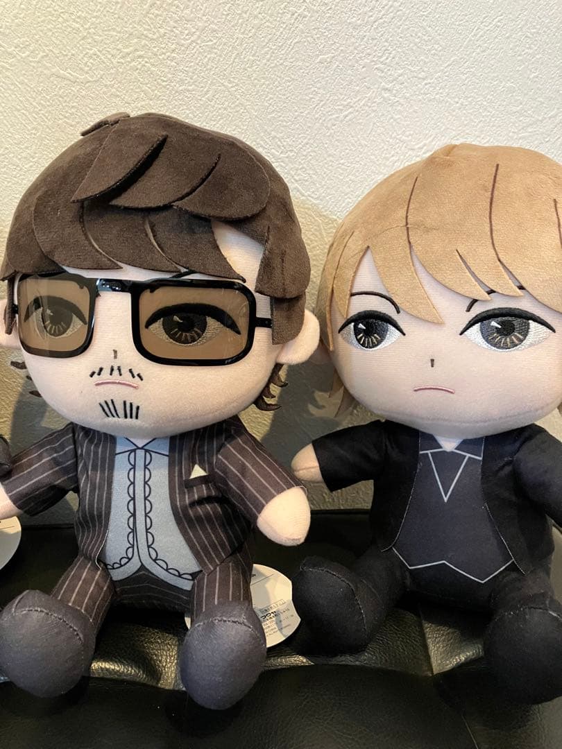 ROUND1限定 ラルク おすわりぬいぐるみ 全4種類 フルコンプ ステッカー