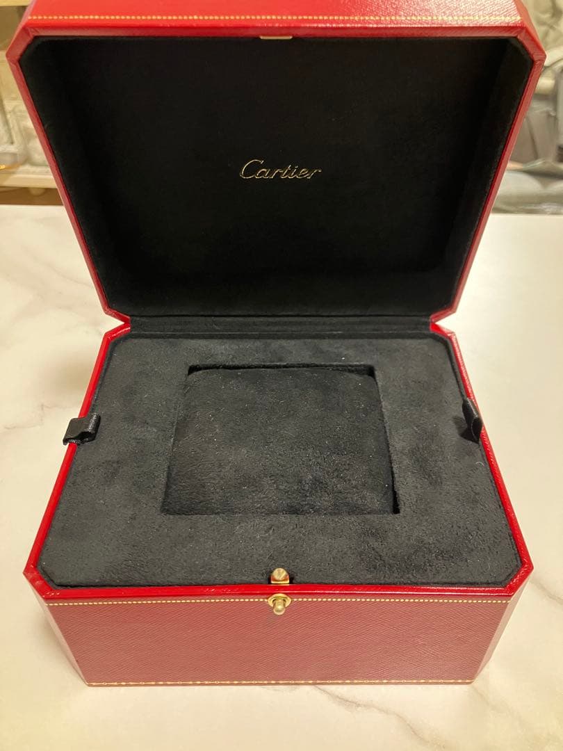 Cartier 時計の赤いレザー風ボックス 楽天市場】【中古】 カルティエ Cartier 腕時計ケース ウォッチ 保存箱