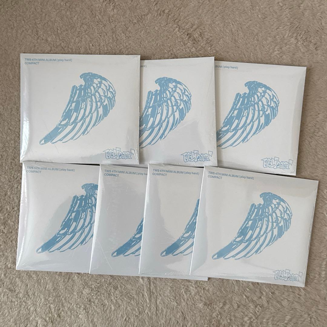 tws playhard compact ver ランダム 未開封アルバム×7 - メルカリ