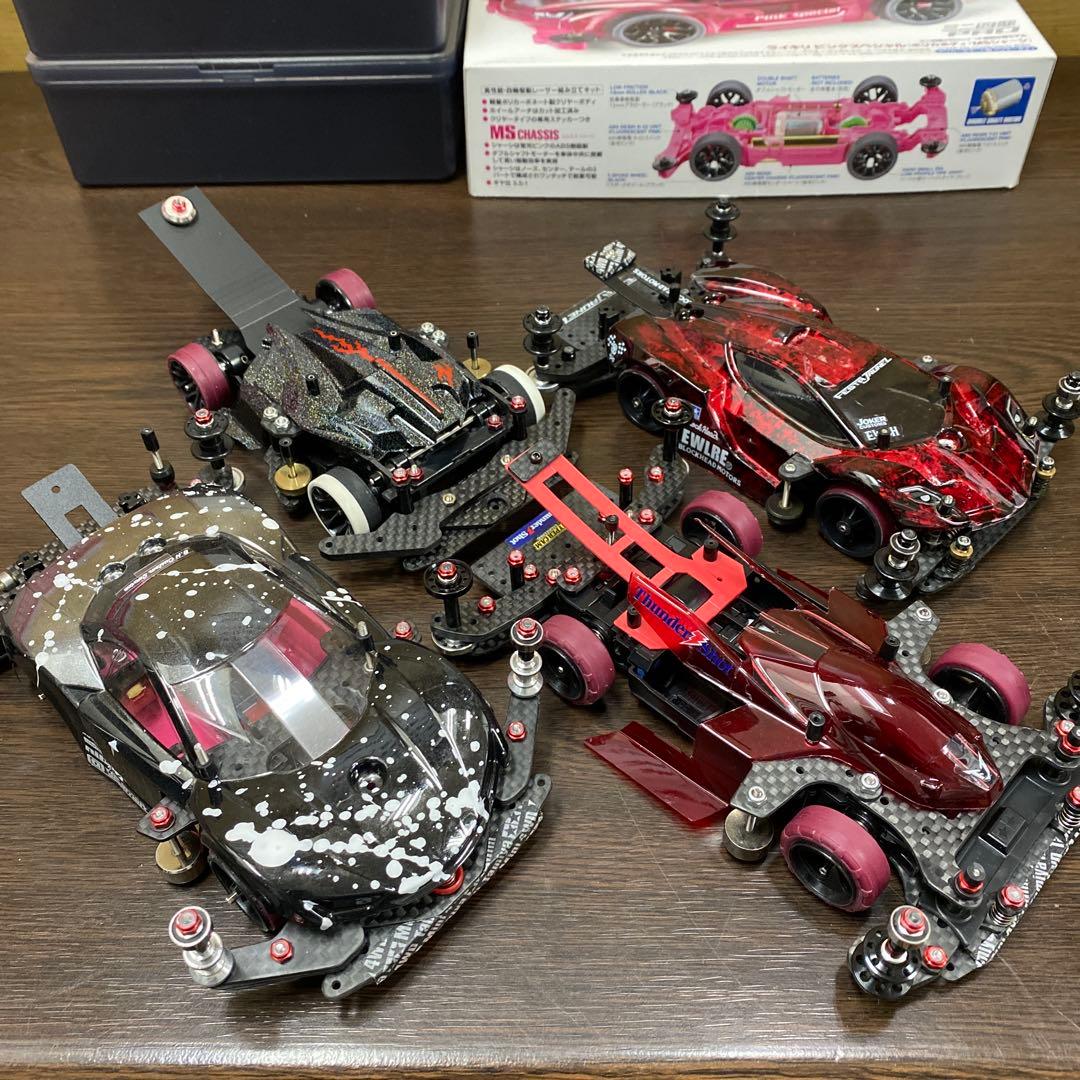 ミニ四駆 引退 まとめ売り 送料無料】TAMIYA ミニ四駆 完成品 まとめ売り引退品 28台 - メルカリ