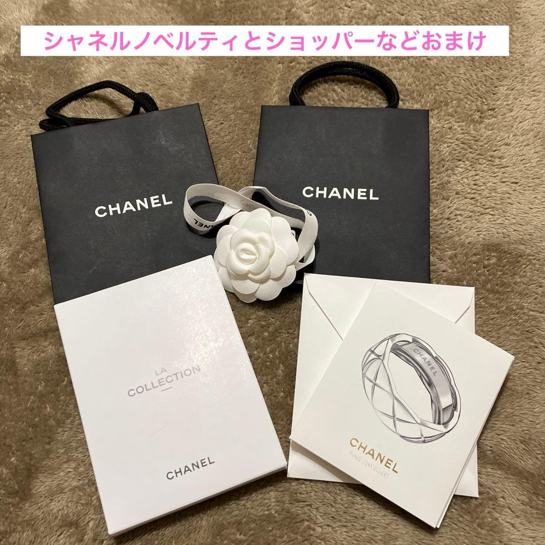 シャネル LA COLLECTION ギフト 付箋 ペンシルセット リボン 紙袋