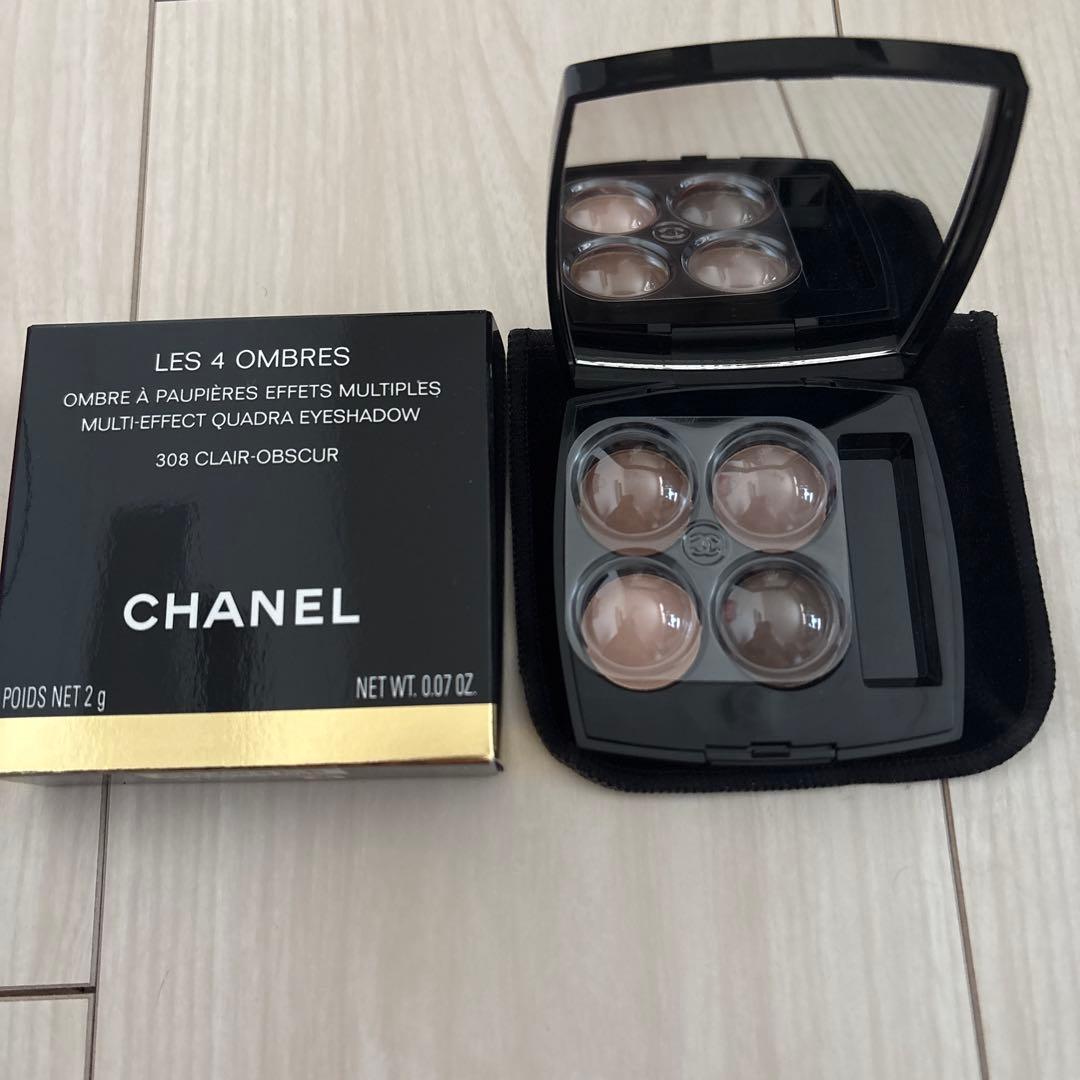 CHANELレ キャトル オンブル308 クレール-オブスキュール アイシャドウ