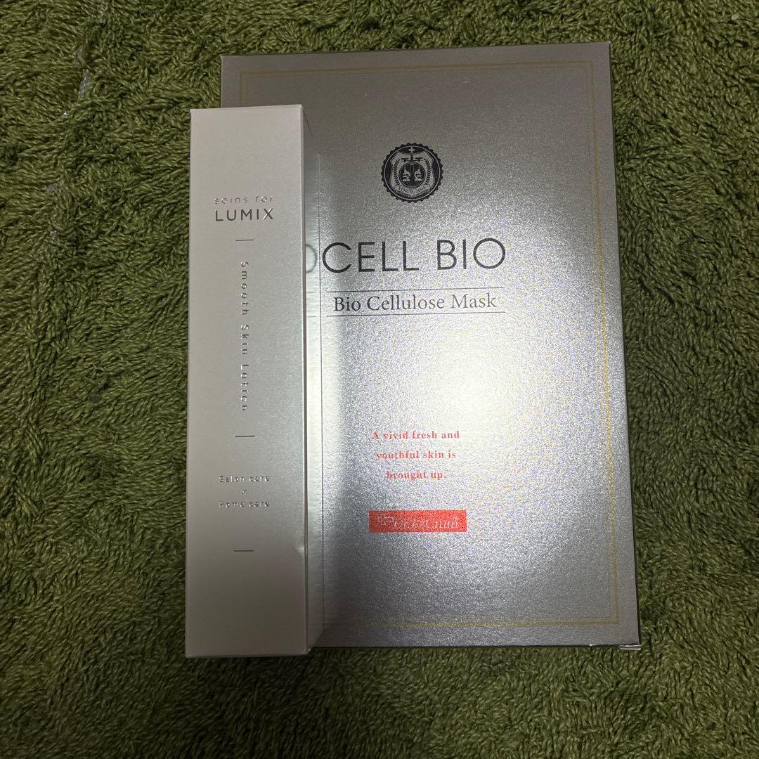 LUMIX スムーススキンローション & CBバイオセルロースマスク