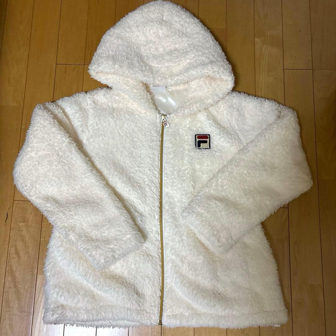 FILA フード付きジャケット Lサイズ ホワイト 楽天市場】FILA フィラ 軽量 リップ パーカー ジャケット 324-674
