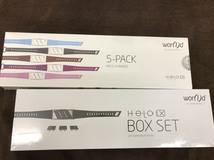 未開封◆東芝・ウェアラブル端末 HELO LX ・ゲルマニウム・ワールド社