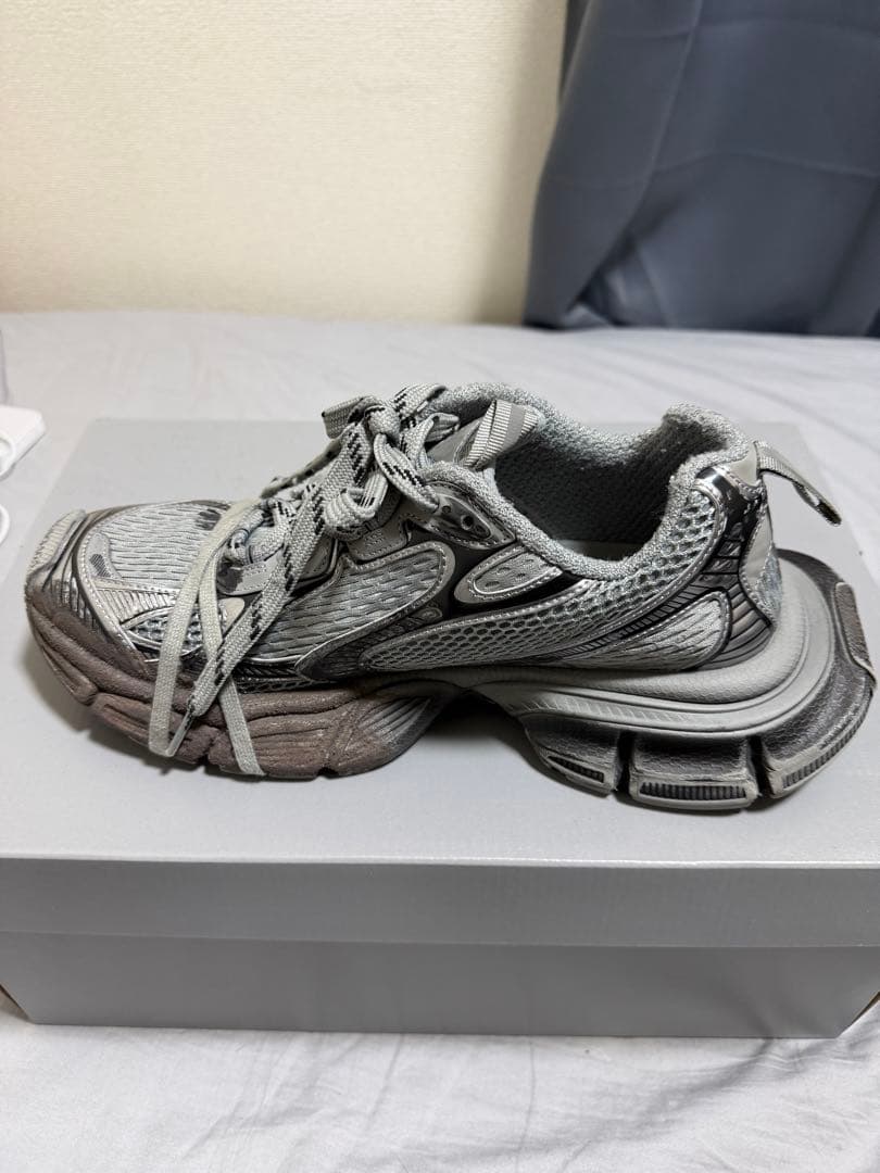 靴 BALENCIAGA 3XL Sneaker Worn-Out \"Gray\"