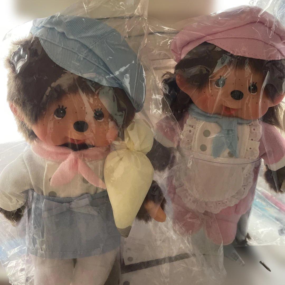 東京駅限定　パティスリーモンチッチぬいぐるみS 男の子　女の子 東京駅限定 パティスリー モンチッチ 男の子 女の子 S ぬいぐるみ