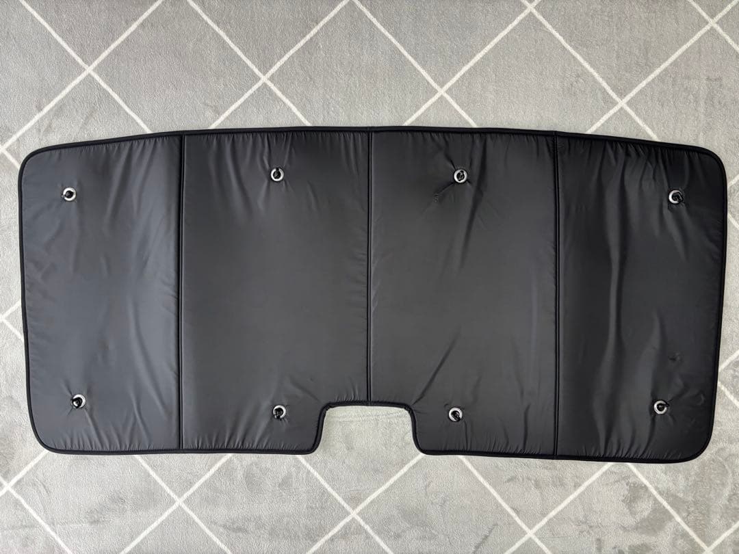 N-VAN 折りたたみサンシェード ブラック 趣味職人