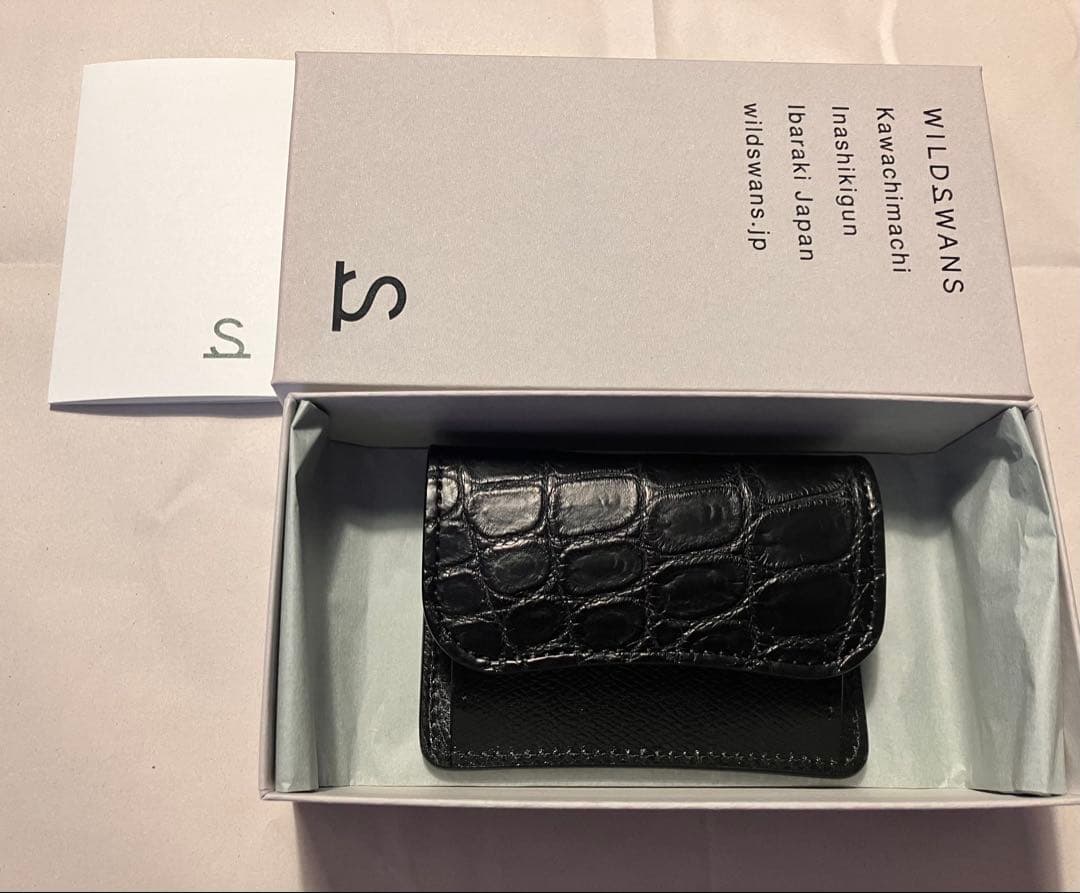 未使用 wildswans tongue ワイルドスワンズ　タング　クロコ