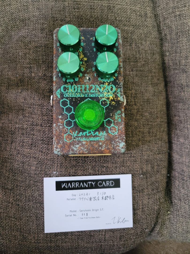 ギター kardian serotonin origin S.T.